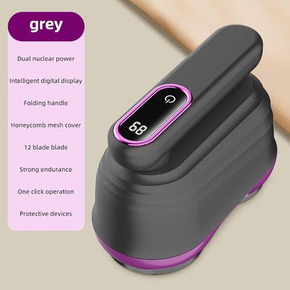 Mini Portable USB Rechargeable Hair Ball Trimmer, Compact and Portable Hair Ball Remover, Travel Home Shaving Machine, Powerful Removal of Pilling from Sweaters, Coats, Scarves