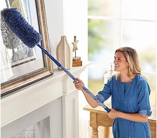 6-Piece Easy Reach Microfiber Duster Set (Stone)