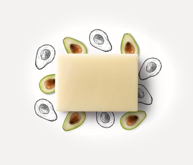 – Organic Avocado & Hemp Soap, French Artisan Soap Handcrafted in South France, Cold Process, 3.2 oz