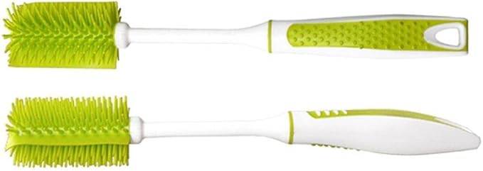Bottle Brush Dishwashing Cleaning Brush Set, Long Handle Dish Cup Bottle Washing Scrubber for Cleaning Non-Stick Pot Pan Dish Bowl, Water Cups, Coffee Mugs