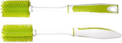 Bottle Brush Dishwashing Cleaning Brush Set, Long Handle Dish Cup Bottle Washing Scrubber for Cleaning Non-Stick Pot Pan Dish Bowl, Water Cups, Coffee Mugs
