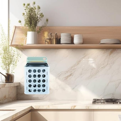 Plastic Bag Holder (2sets/Pack) Grocery Bag Holder Dirty Clothes Basket and Kitchen Organizer.…