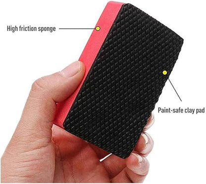 Sanding Sandpaper Sponge Brush 1PC Car Detail Cleaning Care Washing Useful Car Magic Clay Bar Pad Sponge Block Cleaning Eraser Wax Polish Pad Tools