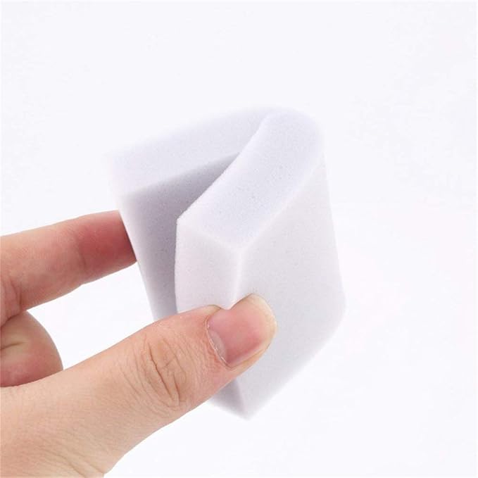 Magic Washing Sponges, 50-Pack Melamine Foam Eraser Blocks for Household Kitchen Bathroom Sink Washing 10x6x2cm White (931)