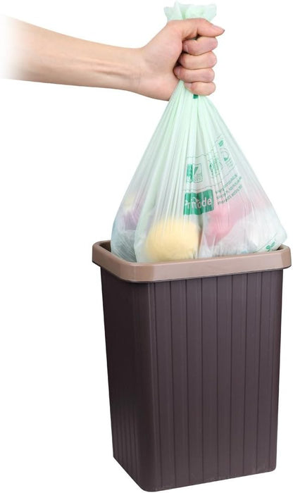 Compostable Bags, 2.6 Gallon Food Scraps Yard Waste Bags, 300 Count, Extra Thick 0.71 Mil. ASTM D6400 Compost Bags Small Kitchen Bag Certified by BPI and TÜV AUSTRIA