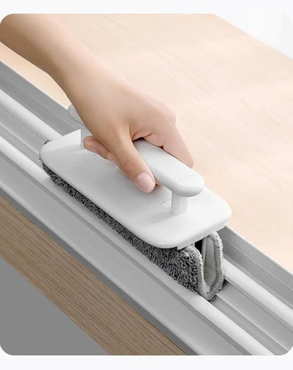 Removable Window Washing Brush Window Groove Cleaning Tool Sliding Door Track Cleaning Hand-held Crevice Brush The Wiper Blade