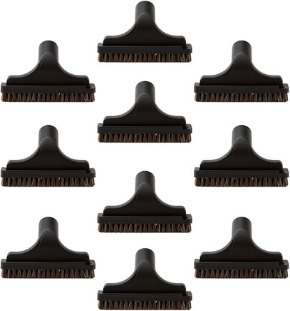 Selgo Universal 1 ¼ Inch (32mm) Vacuum Cleaner Upholstery Brush 10" Wide (Upholstery Brush), Pack of 10