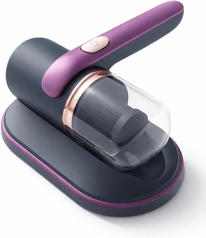 Mattress Vacuum Cleaner, Handheld UV Bed Vacuum Cleaner Effectively Clean Up Bed, Pillows, Cloth Sofas, Carpets and Ther Fabric Surfaces