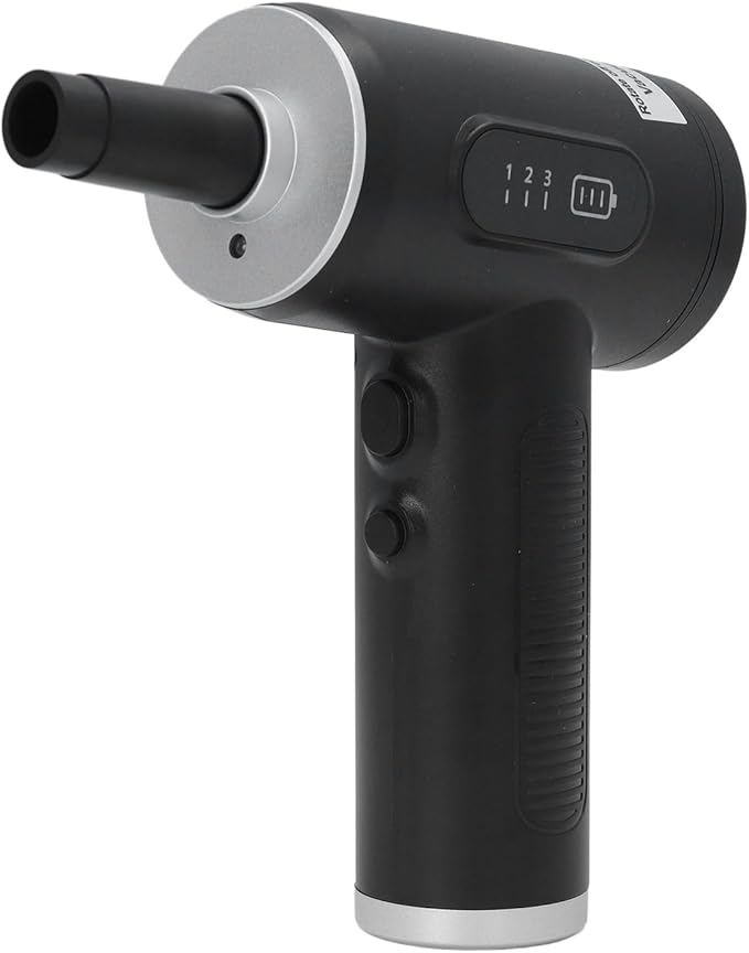 Electric Compressed Air Duster Vacuum Cordless PC Car Dust Blower Cleaner 50000RPM Reable with Display LED Light