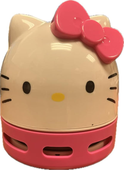 Hobby Lobby Hello Kitty Desktop Vacuum, 5 inch Height, for Dust and Crumbs, Handheld, Lightweight, Pink, Pink/White/Black