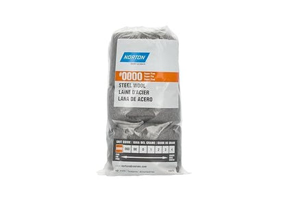 Norton 1003799 0000 Grade Steel Wool Pad - Pack of 1212