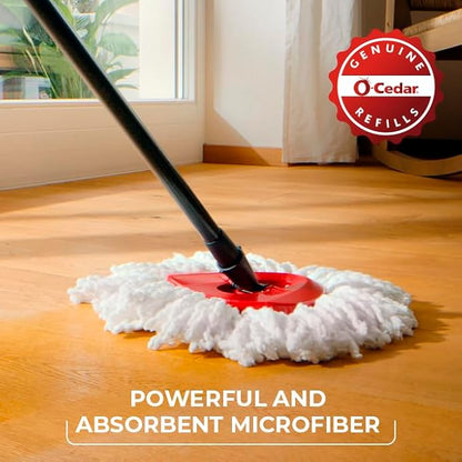 O-Cedar EasyWring Spin Mop Head Refill (Pack of 6)