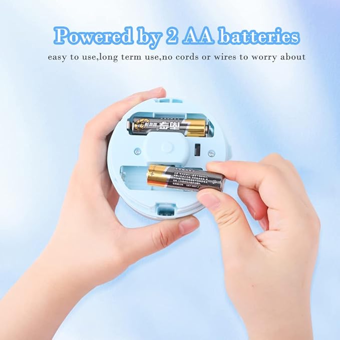 2Pcs Mini Crumb Vacuum Cleaner Portable Desktop Sweeper Handheld Cordless Multifunction Cleaning(Black+Blue)