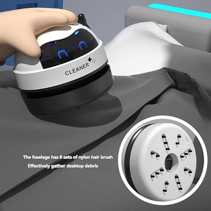 Desktop Cleaner Vacuum Cleaner for Home Table Sweeper Mini Vacuum Cleaner USB Rechargeable Wireless Cleaner A
