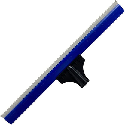 Fenteer Epoxy Floor Squeegee Cement Painting Coating Tool Floor Paint Application Hand Tool Flat Soft Rubber Rake Versatile Ergonomic, 40cm