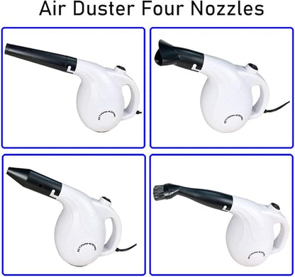 3.0 Durable ABS Electric High Compressed Air Duster, Computer Cleaner Blower, Keyboard Cleaner, Electronic Devices,and Laptop Cleaner Replaces Compressed Air Cans for Cleanning Hair,Crumbs,Scraps