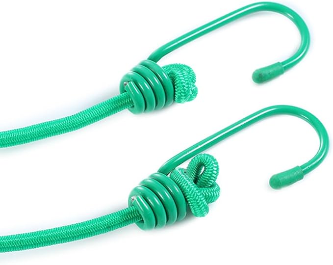 ALINNA Retractable Portable Clothesline, Travel Clothesline with 12 Clothespins for Indoor Laundry Drying, Outdoor Camping Accessories (Green)