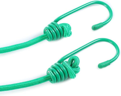 ALINNA Retractable Portable Clothesline, Travel Clothesline with 12 Clothespins for Indoor Laundry Drying, Outdoor Camping Accessories (Green)