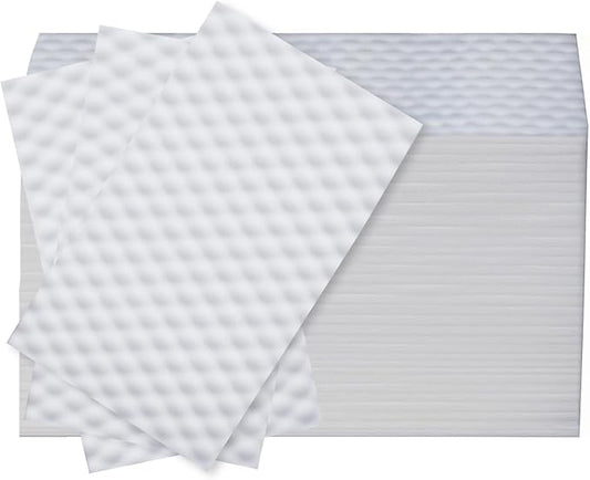 Magic Cleaning Sponge Eraser Sheets,50 Count Convex Point Melamine Sponge, Thickened, Long Lasting, Disposable Cleaner Pads Eraser Wipes for Kitchen Shoe Furniture Bathroom Hard-to-Reach Places