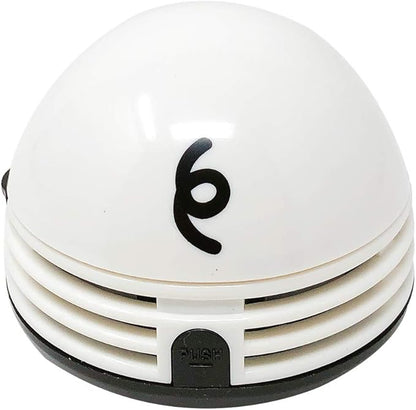 allydrew Cute Portable Mini Vacuum Cleaner for Home and Office, White Piggy