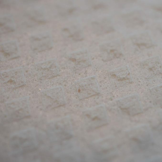 SWEDEdishcloths - Cellulose Sponge Dish Towels - Set of 5 (Natural) Swedish Dish Cloths