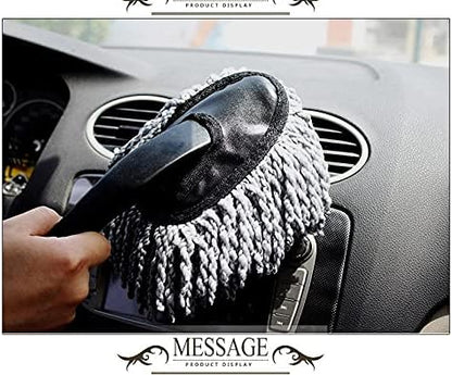 Car Wash Cleaning Brush Microfiber Dusting Tool Duster Dust Mop Home Cleaning Kit