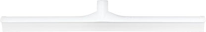 SPARTA 24" Floor Squeegee Replacement Head, Seamless Rubber with Rust-Free Plastic Frame for HACCP Compliance, Heavy-Duty Industrial Use, Thermoplastic Rubber, 24 Inches, White