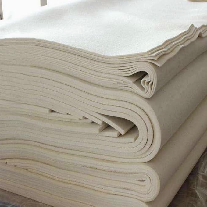 50X100CM Industry Wool Felt Machine Machinery Factory Felt Gear Wool Felt Mat Workshop Oil-Absorbing Sealing Dustproof Blanket (Thickness 3MM)