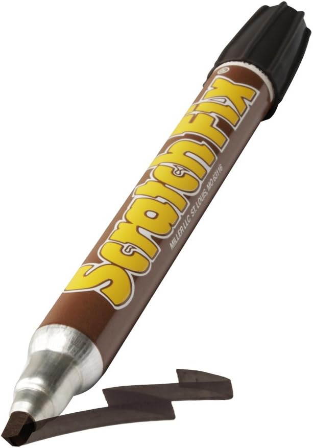 Miller SF1203 Wood Stain Scratch Fix Pen / Wood Repair Marker - Black Brown Wood