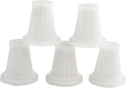 2/3/5 Pack Replacement Filters For Handheld Car Vacuum Cleaner Filter Element, Cordless Desk Vacuum Cleaners, Dust Filter Car Vacuum Cleaner Replacement Filters(5pcs)