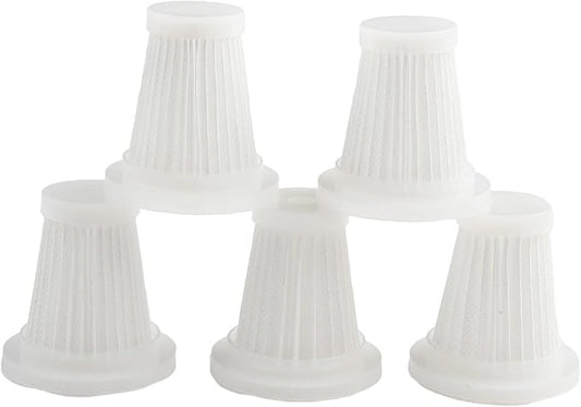 2/3/5 Pack Replacement Filters For Handheld Car Vacuum Cleaner Filter Element, Cordless Desk Vacuum Cleaners, Dust Filter Car Vacuum Cleaner Replacement Filters(5pcs)