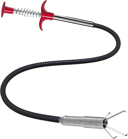 33 inch Drain Snake Flexible Grabber Claw – Toilet Snake Drain Claw for Clog Remover & Pick Up Small Items