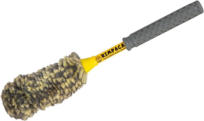 Chemical Guys Rimpaca Ultimate Wheel Brush Set - 3-Piece Wheel Cleaner Brush Kit with Soft Bristle Brushes for Cars, Trucks, SUVs, Motorcycles, and RVs - Safe for Rims, Grilles, and Tight Areas