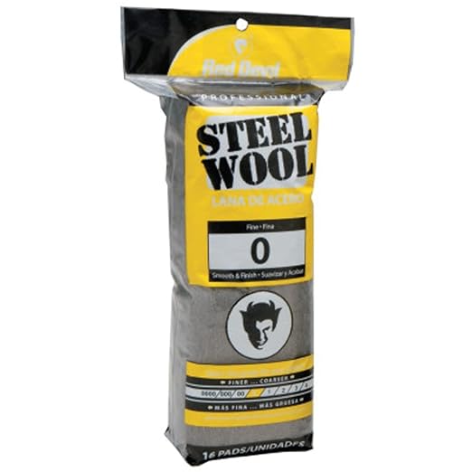 Red Devil 0313 Steel Wool, 0 Fine (Pack of 16)