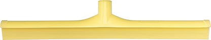 SPARTA 20" Floor Squeegee Replacement Head, Seamless Rubber with Rust-Free Plastic Frame for HACCP Compliance, Heavy-Duty Industrial Use, Thermoplastic Rubber, 19.75 Inches, Yellow (Pack of 6)