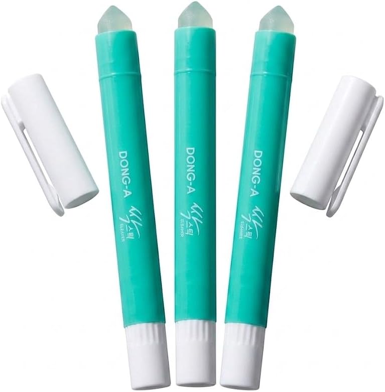 Sak-Stick Instant Stain Remover (3-Pack) - Portable Crayon Type Spot Cleaner for Clothes, No-Leak Solid Formula, Emergency Laundry Treatment for Coffee and Food Stains, Orange Scent