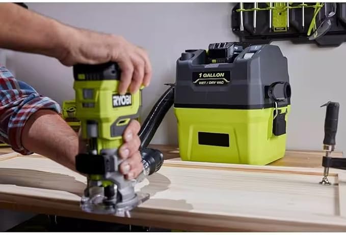 RYOBI ONEAND 18V Cordless 1 GAL. Wet/Dry Vacuum Tool ONLY PCL733B