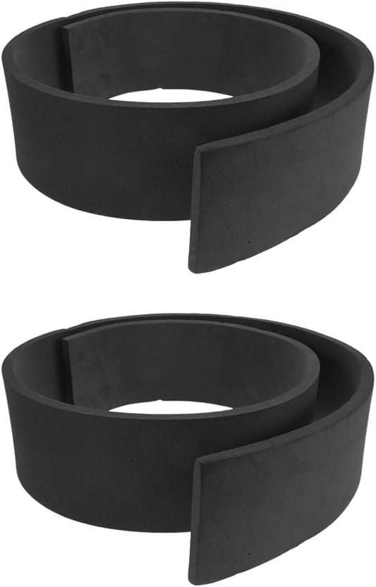 ibasenice 2pcs Squeegee Strip for Efficient Court Cleaning Eva Replacement Roller for Tennis and Basketball Courts Water for Quick Maintenance