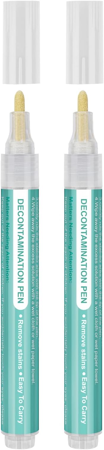 Portable Clothes Stain Removal Pen Stick Grease Stain Erase Scouring Textiles Decontamination