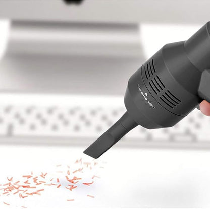 Portable Mini Handheld USB Keyboard Vacuum Cleaner Keyboard Cleaner Kit for Laptop Desktop PC, Cordless Mini Computer Vacuum, Cleaning Dust, Hairs, Crumbs, Scraps, Ash for Laptop, Computer (#01)