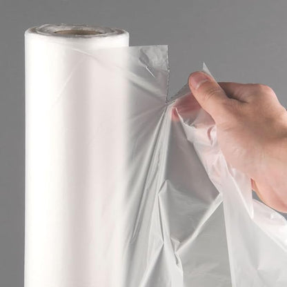 RBHK 16x20 Plastic Produce Bags on a Roll, Clear Produce Bags,Home Storage,Trash Bags,1400 Bags,4 Rolls