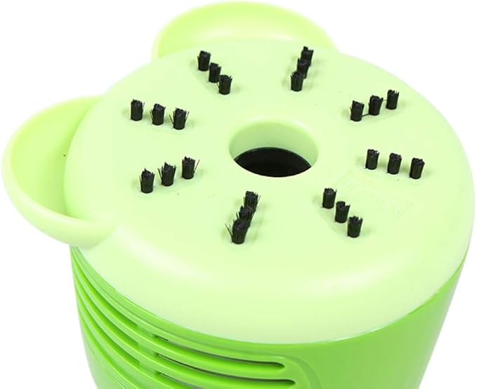 Diamond Painting Accessories-Cute Desktop Vacuum Cleaner Clean Household Mini Dust Collector For Cross Stitch Embroidery (Green)