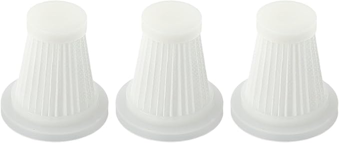 2/3/5 Pack Replacement Filters For Handheld Car Vacuum Cleaner Filter Element, Cordless Desk Vacuum Cleaners, Dust Filter Car Vacuum Cleaner Replacement Filters(3pcs)