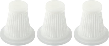 2/3/5 Pack Replacement Filters For Handheld Car Vacuum Cleaner Filter Element, Cordless Desk Vacuum Cleaners, Dust Filter Car Vacuum Cleaner Replacement Filters(3pcs)