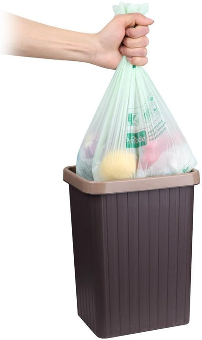 Compostable Trash Bags, Food Scraps Yard Waste Bags,Extra Thick 0.71 Mil. ASTMD6400 Compost Bags Small Kitchen Bin Bags, Certified By BPI and TÜV AUSTRIA (3 Gallon)