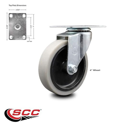 7734L2 FG7734L20000 Rubbermaid Mobile Work Center 7734-88 Replacement Swivel Caster – Fits Rubbermaid Mobile Work Center 7734-88 – Service Caster Brand