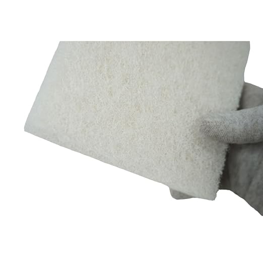 UltraGrip Professional-Grade Thick White Scrub Pad - Heavy-Duty, Multi-Surface, and Stain-Fighting for Deep Cleaning and Tough Messes - (Pack 3 Units)