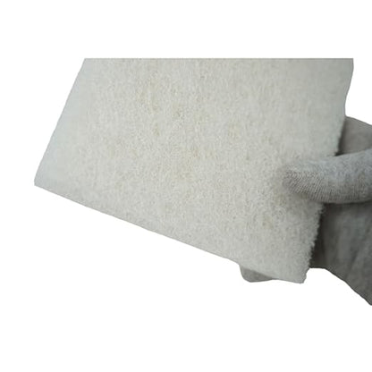 UltraGrip ProGrade Thick White Scrub Pad - Heavy-Duty, Multi-Surface, and Stain-Fighting for Deep Cleaning and Tough Messes - (Pack 3 Units)