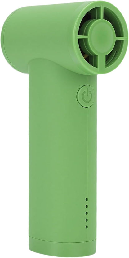 Naroote Compressed Air Duster, 40000RPM Cordless Air Blower, Mini Blower with 5 Speeds Adjustable Power & Type C Rechargeable 5000mAh, Ideal for Cleaning Keyboards, Computers & Cars (Green)