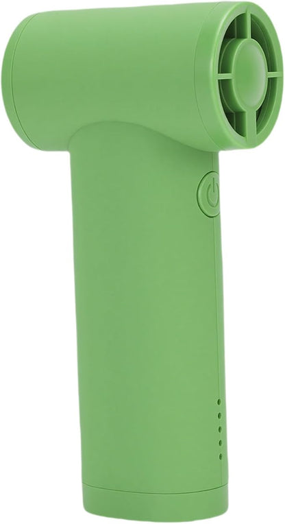 Naroote Compressed Air Duster, 40000RPM Cordless Air Blower, Mini Blower with 5 Speeds Adjustable Power & Type C Rechargeable 5000mAh, Ideal for Cleaning Keyboards, Computers & Cars (Green)